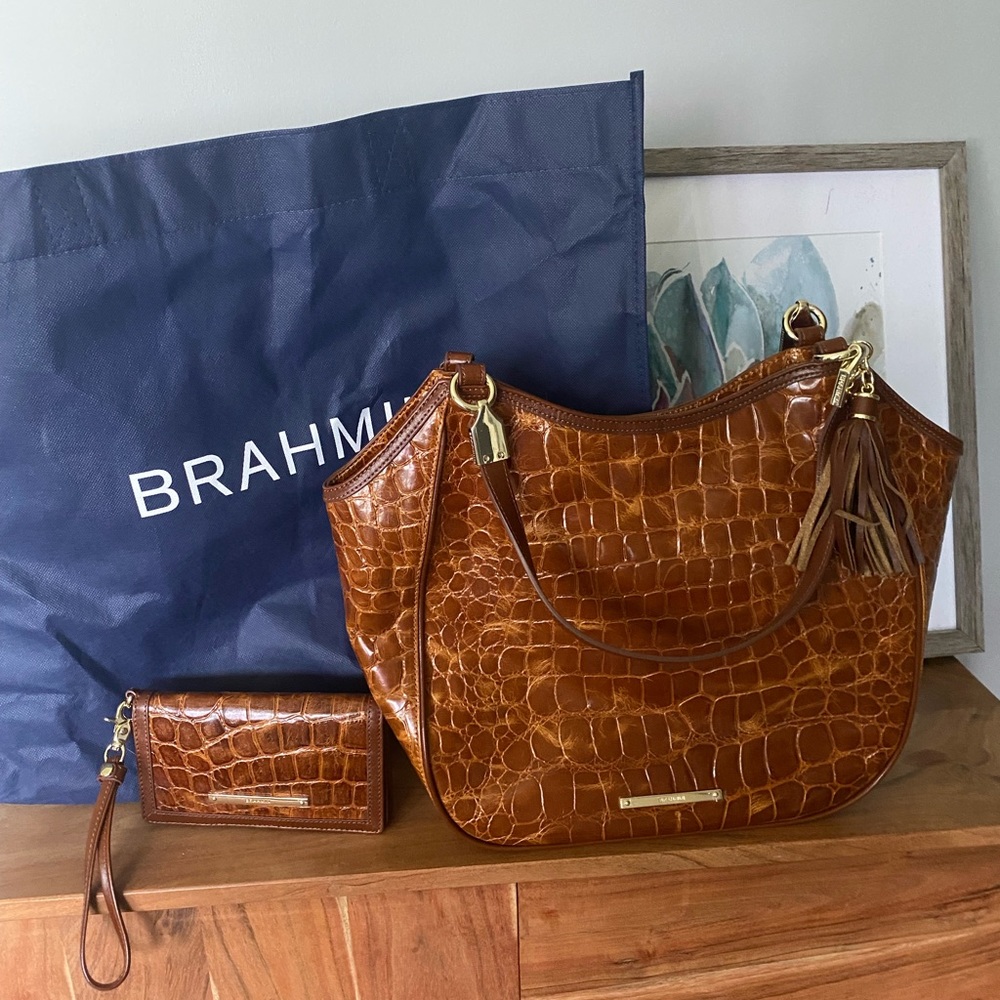 Brahmin bag and wallet